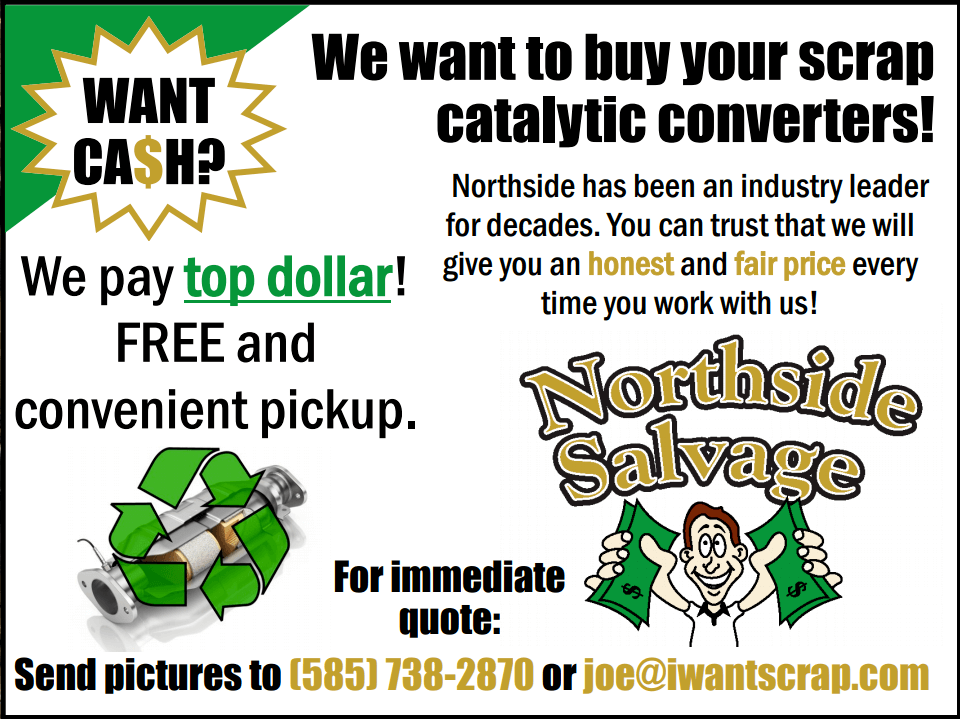 sell catalytic converter rochester ny